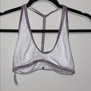 Free People cotton bralette, medium